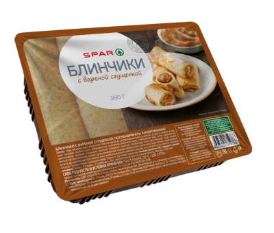 Блинчики SPAR с вареной сгущенкой 360г
