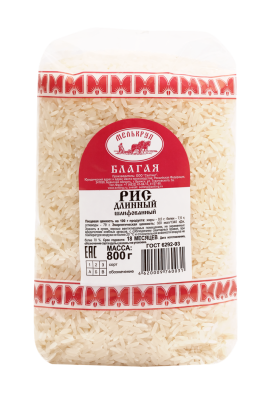Рис длиннозерный 800г