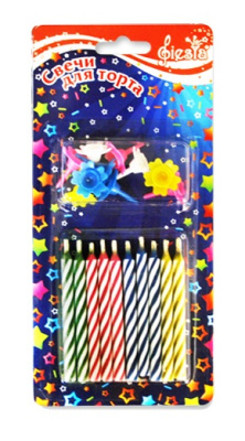 Набор свечей Незадувайка