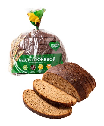 Хлеб Бездрожжевой РХ с осолодованным зерном ржи нарезанный 400г