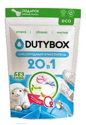 Пятновыводитель-отбеливатель Дьютибокс многофун кислор 900г