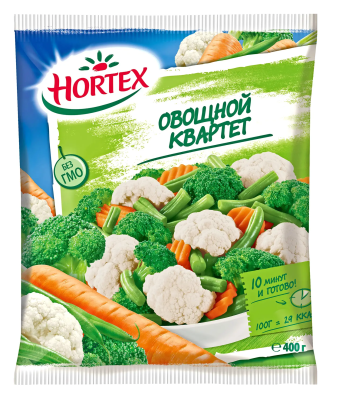 Смесь Овощной квартет Агама 400г