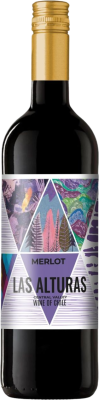 Вино Лас Альтурас Мерло кр сух 0,75л 13%