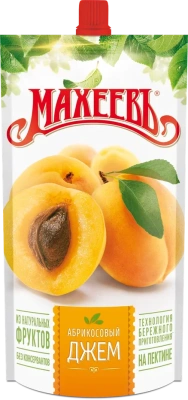 Джем Махеев Абрикосовый 300г д/пак