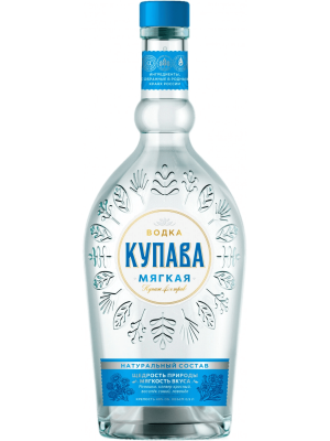 Водка Купава Мягкая 0,5л 40%