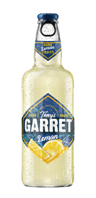 Напиток пивной Тонис Гаррет Лимон 0,4л 4,6% ст/б
