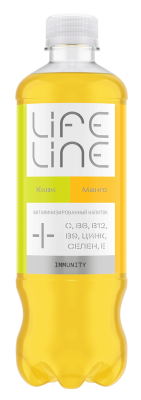 Напиток витаминизированный ЛайфЛайн Иммунити Манго/Киви 0,5л пл/бут