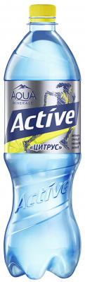 Вода питьевая Аква Минерале Актив Цитрус негаз 1л