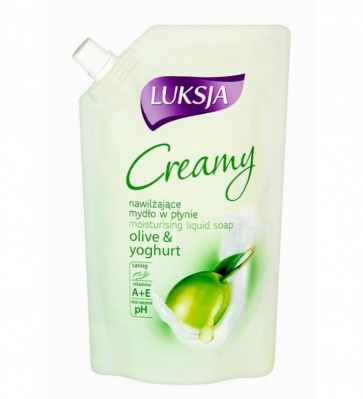 Мыло жид Люксия 400мл Кремовое олива запас