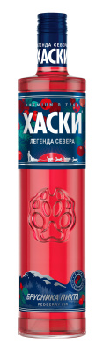 Настойка горькая Хаски брусника/пихта 0,5л 35%
