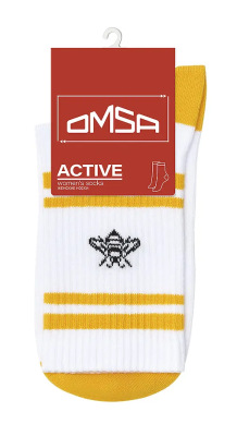 Носки женские Омса 153 белые 39-41