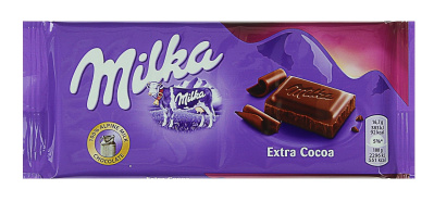 Шоколад Милка молочный с темным Коуспотс 100г