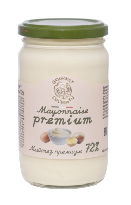 Майонез Gourmet Cucinato Премиум 72% 310г ст/б