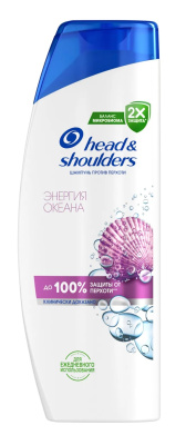 Шампунь Хэд & Шолдерс Энергия океана 360мл