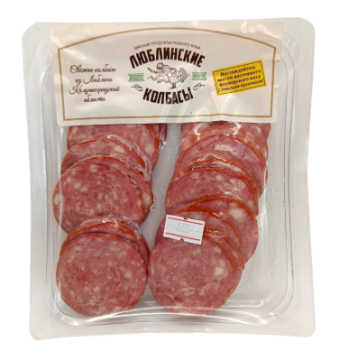Сервелат Люблинский нарезка ЛП 100г