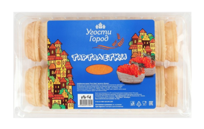 Тарталетки Угости Город Лукошко 16г