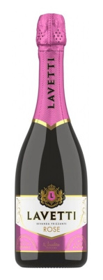 Напиток слабоалкогольный Лаветти Розе газ сл 0,75л 6%