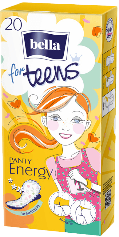 Прокладки ежед Белла А20 Панти Тинейджерс Энерджи