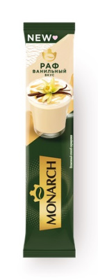 Напиток кофейный Монарх Раф со вкусом ванили растворимый 15г