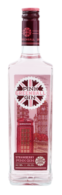 Джин ГринБолл Пинк 0,5л 38%