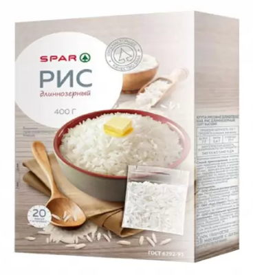 Рис длиннозерный SPAR 5*80г