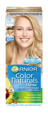 Краска Гарньер Колор Нэйчерлс 110 Натуральный блонд