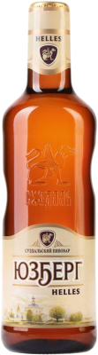 Пиво светлое Юзберг Хеллес 0,47л 4,5% ст/б