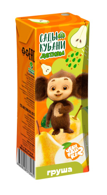 Нектар Сады Кубани Чебурашка Груша 0,2л