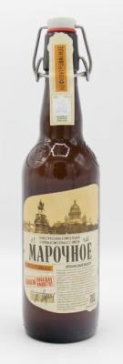 Пиво светлое н/ф Афанасий Марочное 0,5л 4,5% ст/б