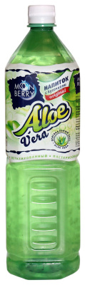 Напиток Мун Берри Оригинал с кусочками Алоэ 1,5л