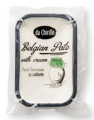 Паштет da Chirillo Бельгийский со сливками 200г