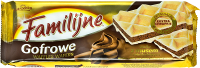 Вафли Familijne с шоколадным муссом 130г