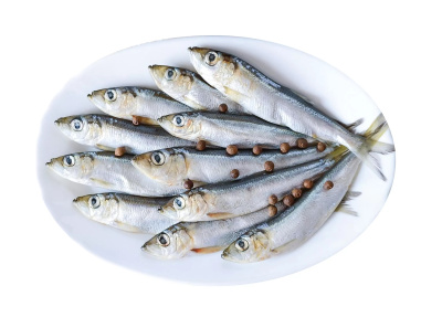 Салака балтийская потр с/г пряного посола ЛП вес