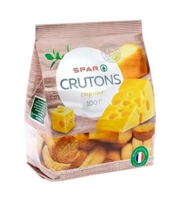 Крутоны SPAR Сырные 100г