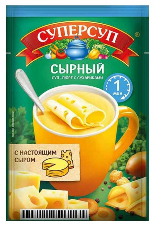 Суп-пюре сырный