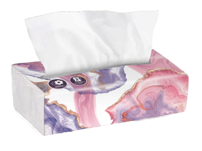 Полотенце бумажное Клео 2-сл 100 листов вытяжные