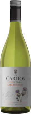 Вино Лос Кардос Донья Паула Шардоне Мендоса бел сух 0,75л 13,5%