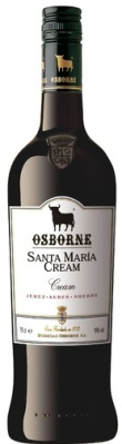 Вино Херес Осборн Санта Мария Крим бел сл 0,75л 19%