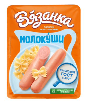 Сосиски Вязанка Молочные Вязанка 370г