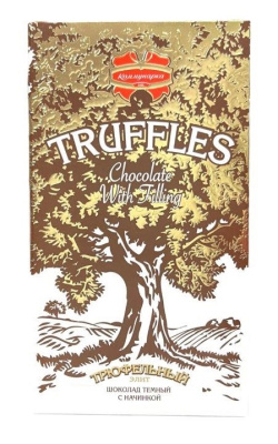 Шоколад Трюфельный элит темный 180г