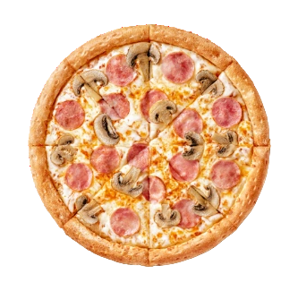 Пицца с ветчиной и грибами 1000г Цех