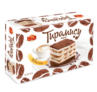 Торт Тирамису Черёмушки 430г