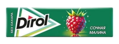 Жевательная резинка Дирол Яркая малина 13,6г