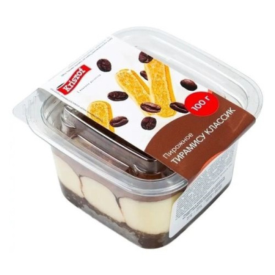 Пирожное Тирамису Классик Кристоф 100г