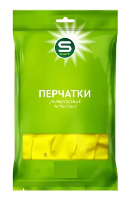 Перчатки латексные SMART Универсальные (L)