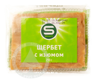 Щербет SMART с Изюмом 250г