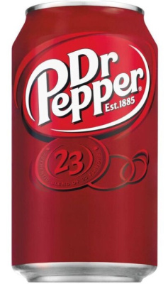 Напиток газ Доктор Пеппер 0,33л ж/б