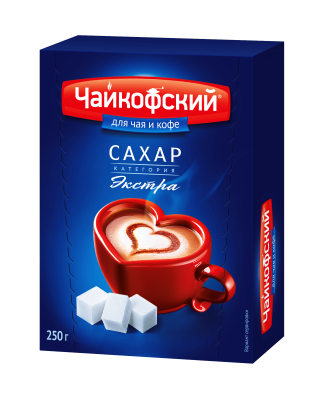 Сахар-рафинад белый Чайкофский 250г