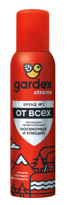 Аэрозоль от всех насек и клещ Gardex Extreme 150мл