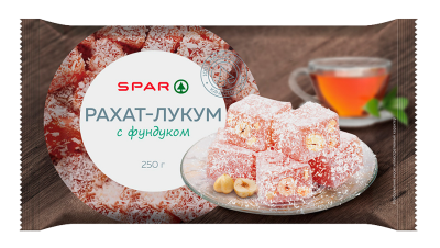 Рахат-лукум SPAR с Фундуком 250г